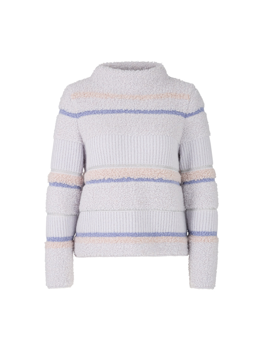 Streifen-Pullover