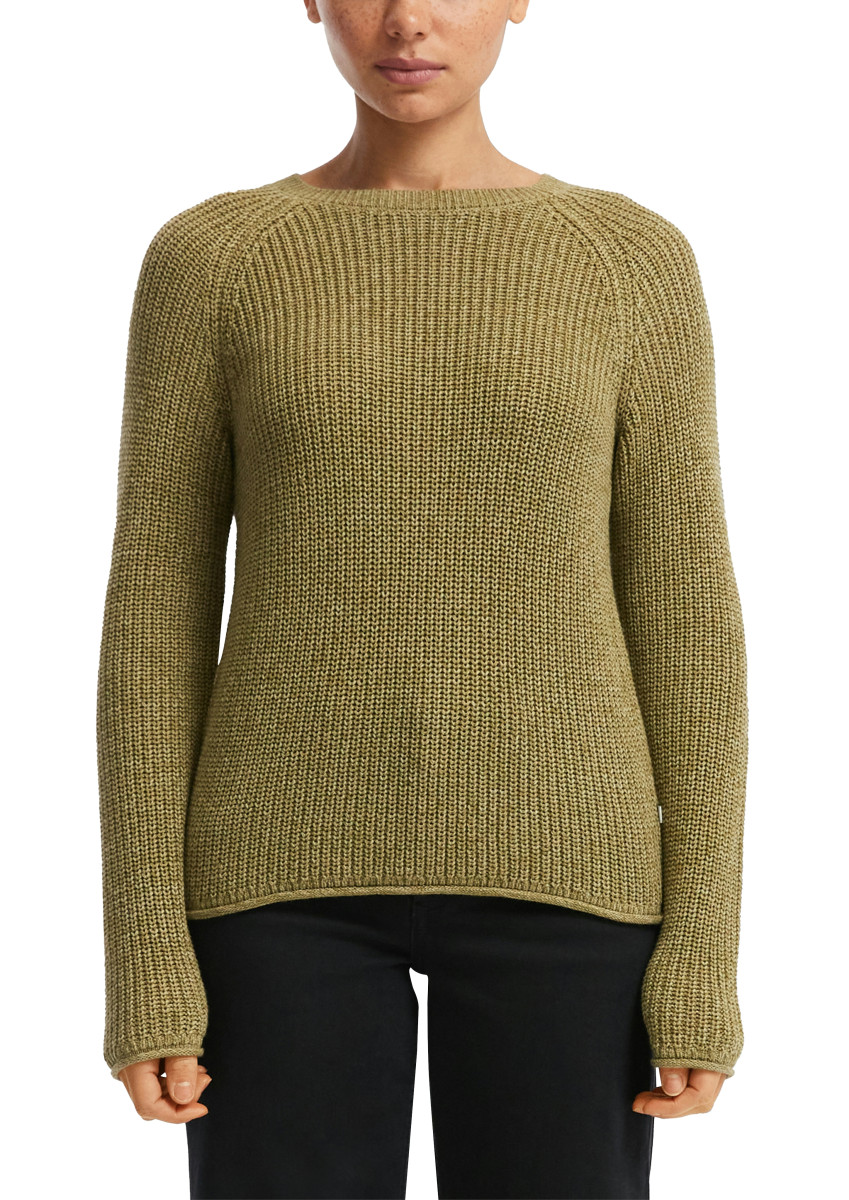 Strickpullover Grün