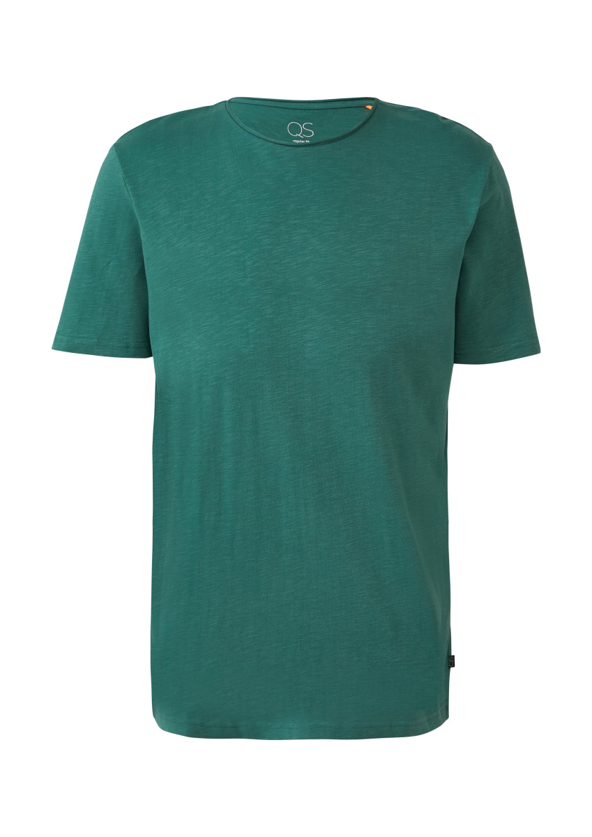 T-Shirt mit Rollkante Grün