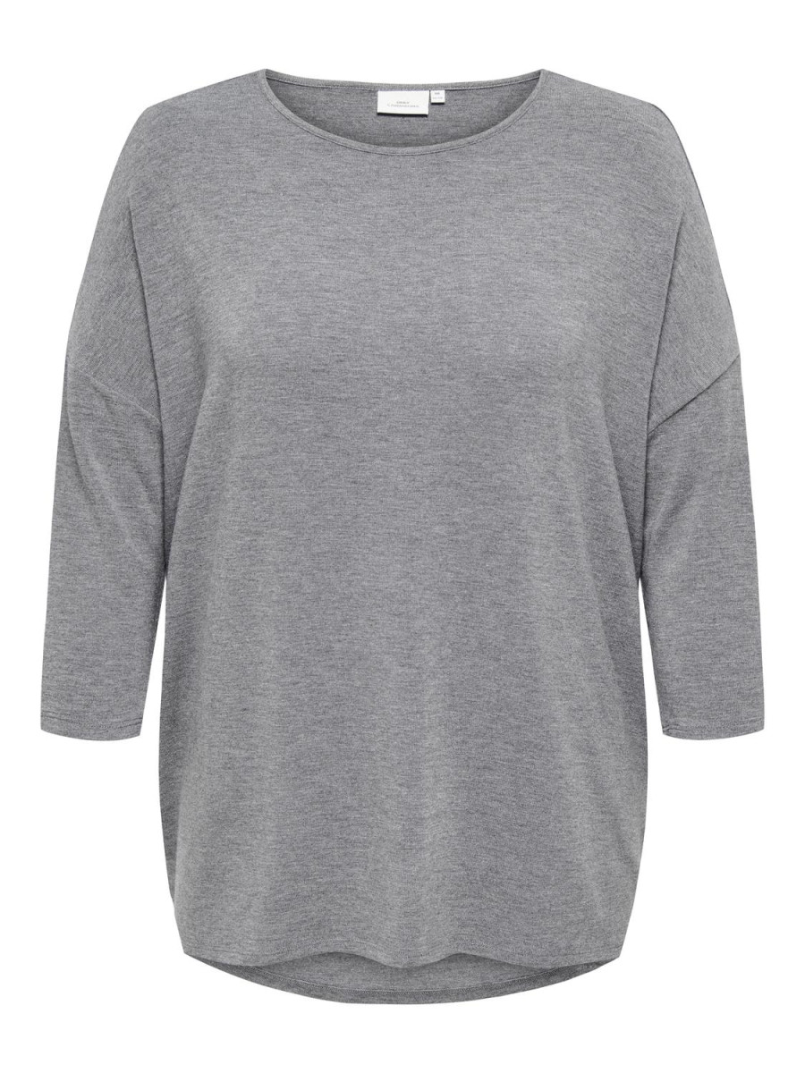 3/4-Arm Shirt grau