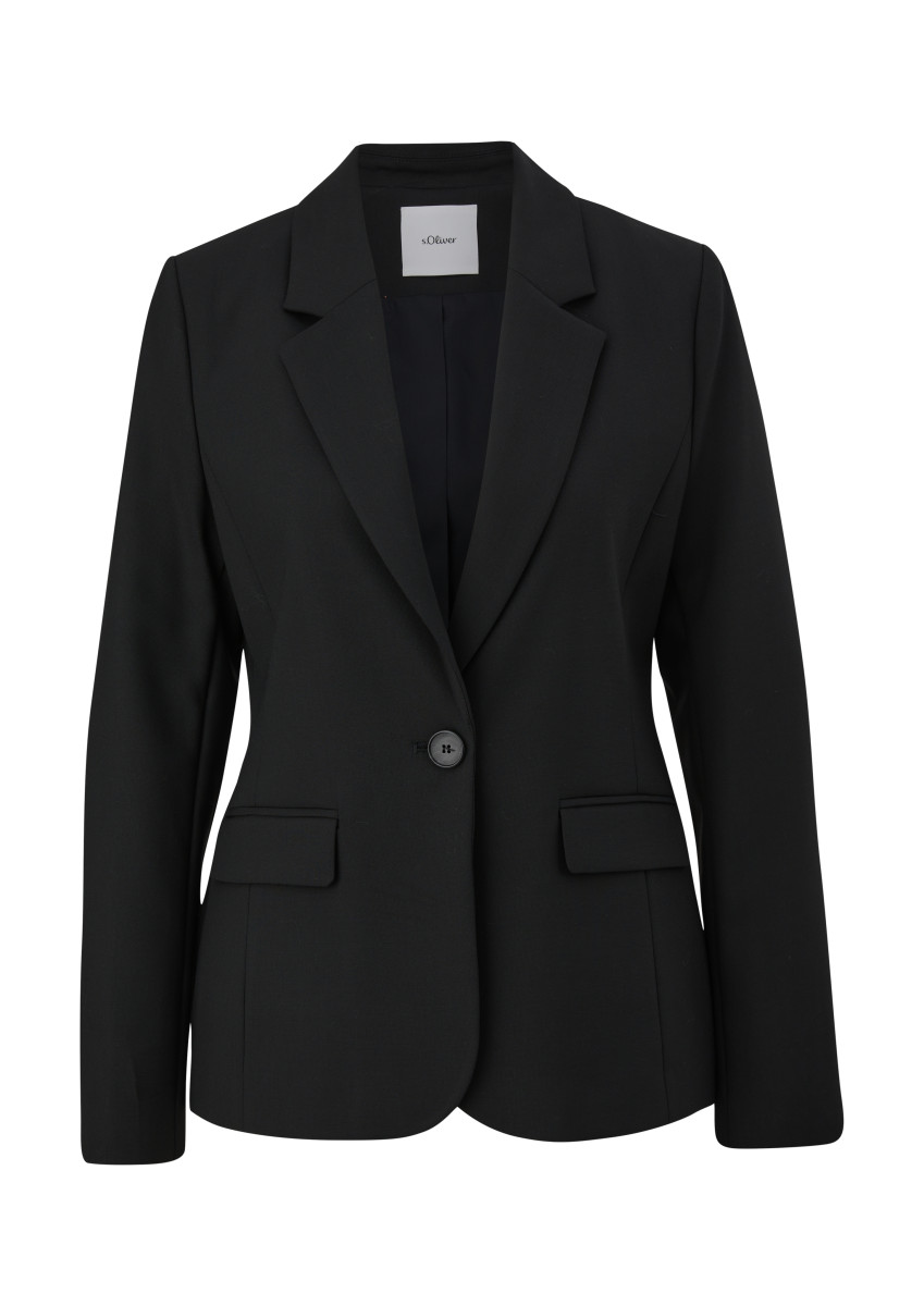Blazer aus Viskosemix