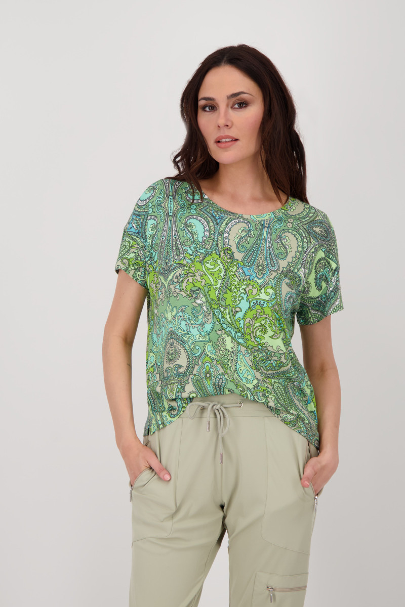 T-Shirt mit Paisleydruck