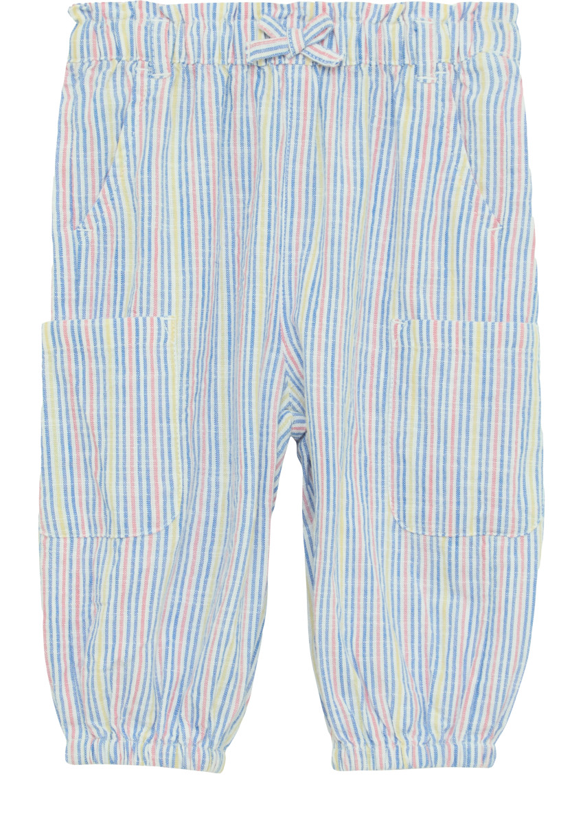 Cargohose in Leinenoptik