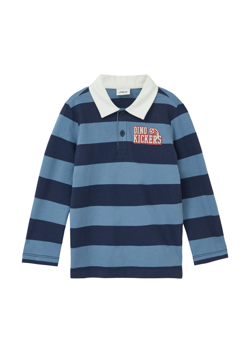 Gestreiftes Poloshirt