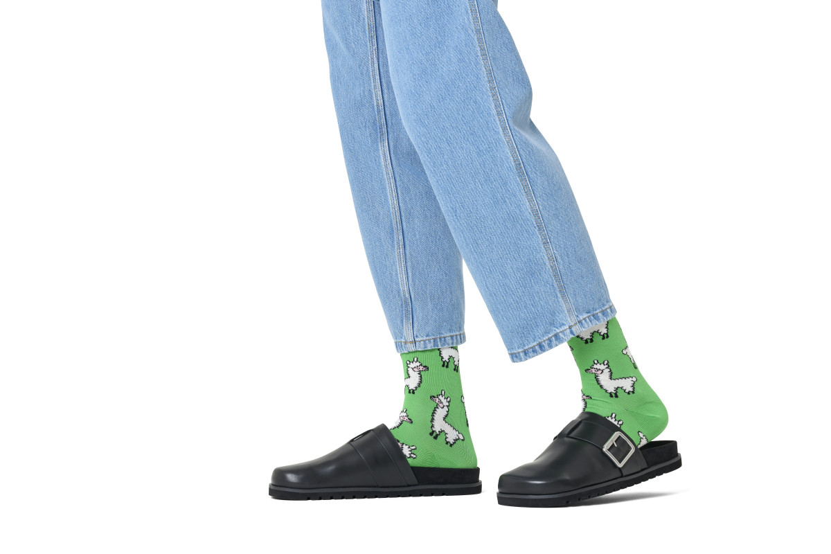 Socken "Lama"