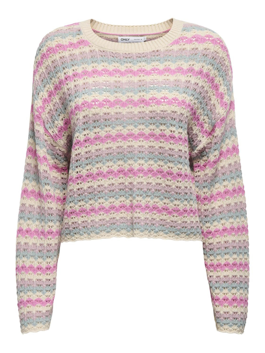 Strickpullover rosa