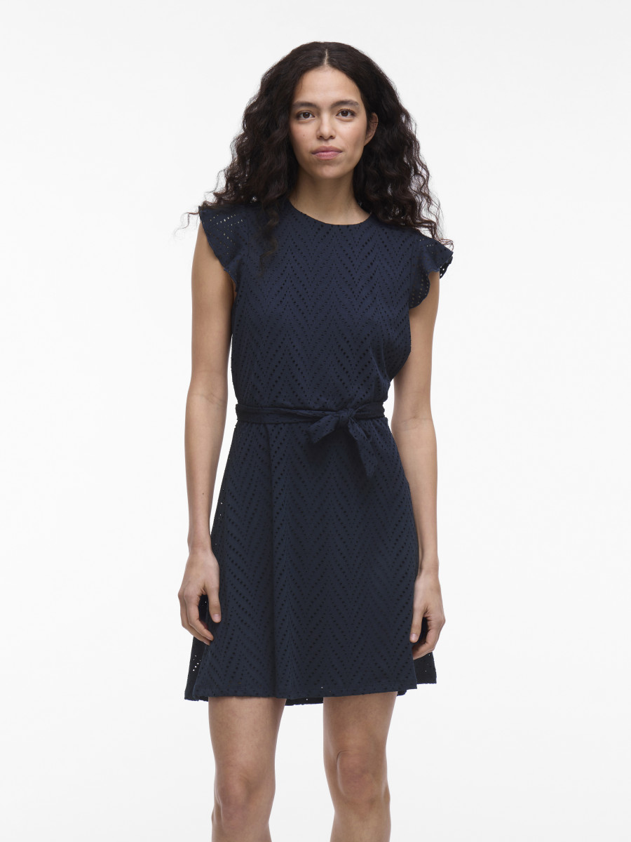 Kleid mit Flügelärmeln