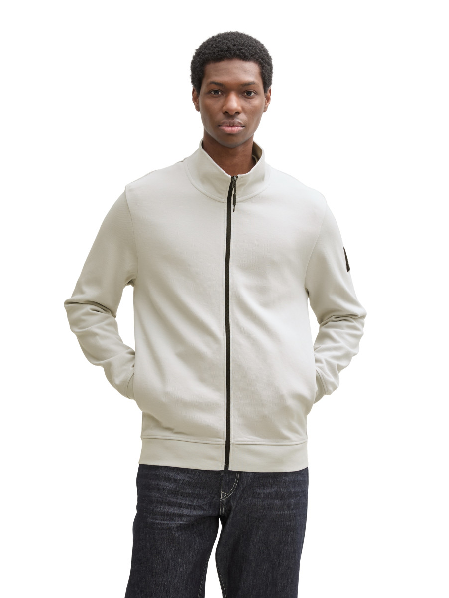 Piqué Sweatjacke