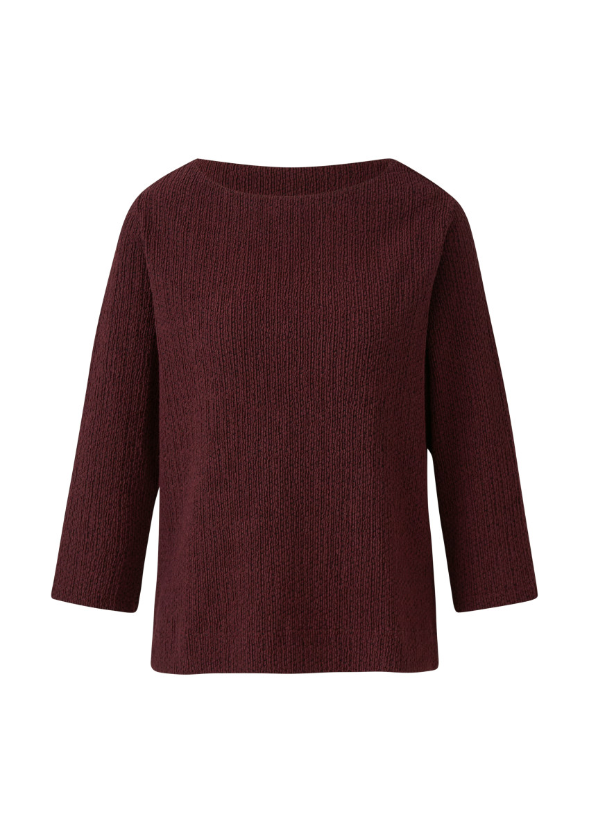 Shirt mit 3/4-Arm rot