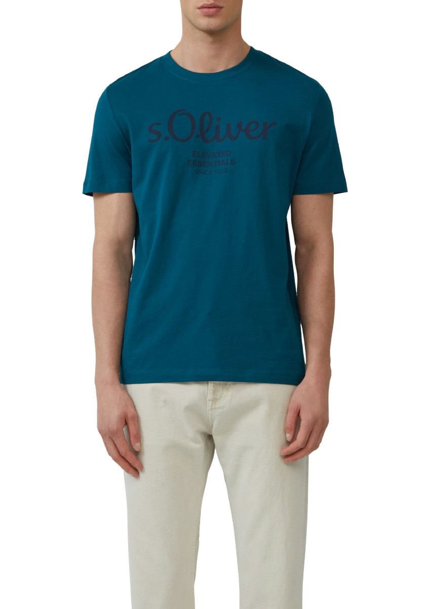 T-Shirt mit Logo-Print