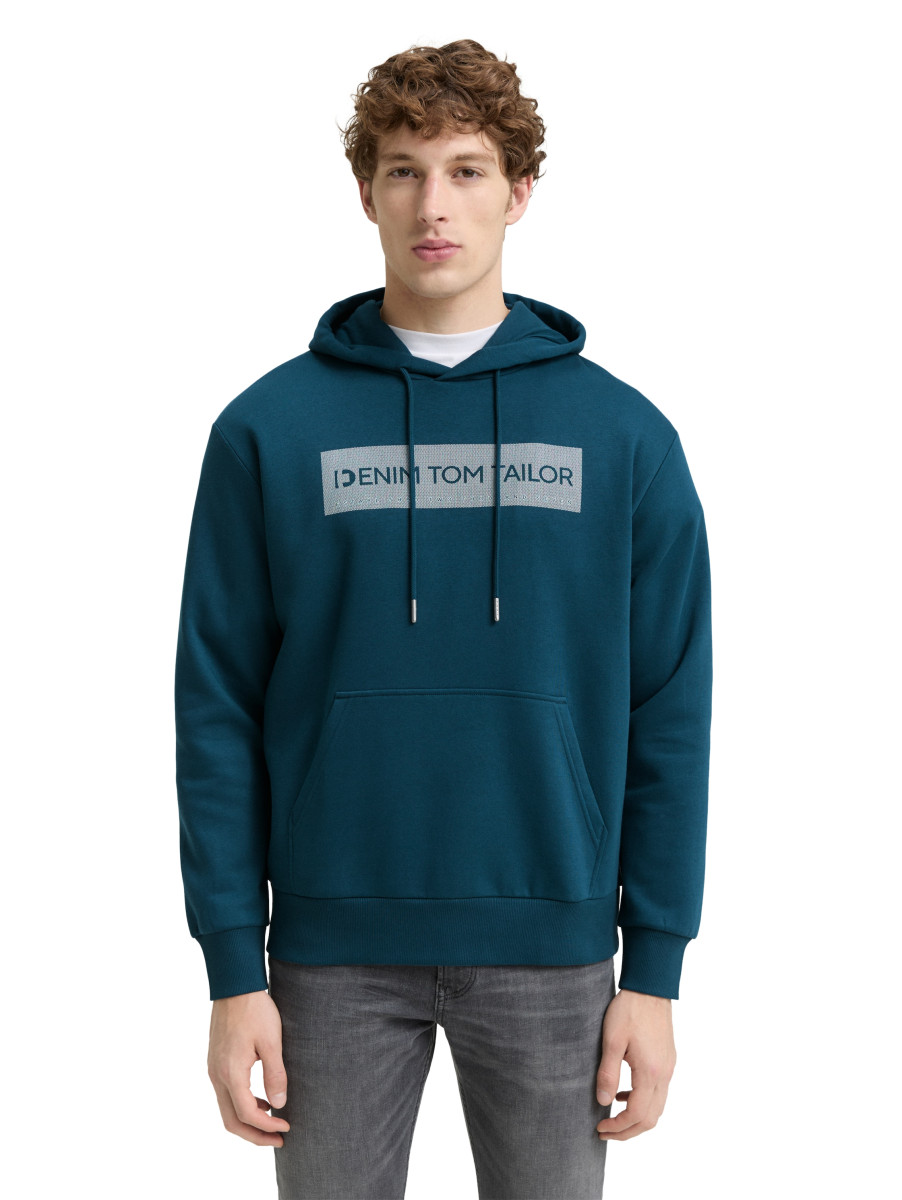 Hoodie Sweatshirt mit Print