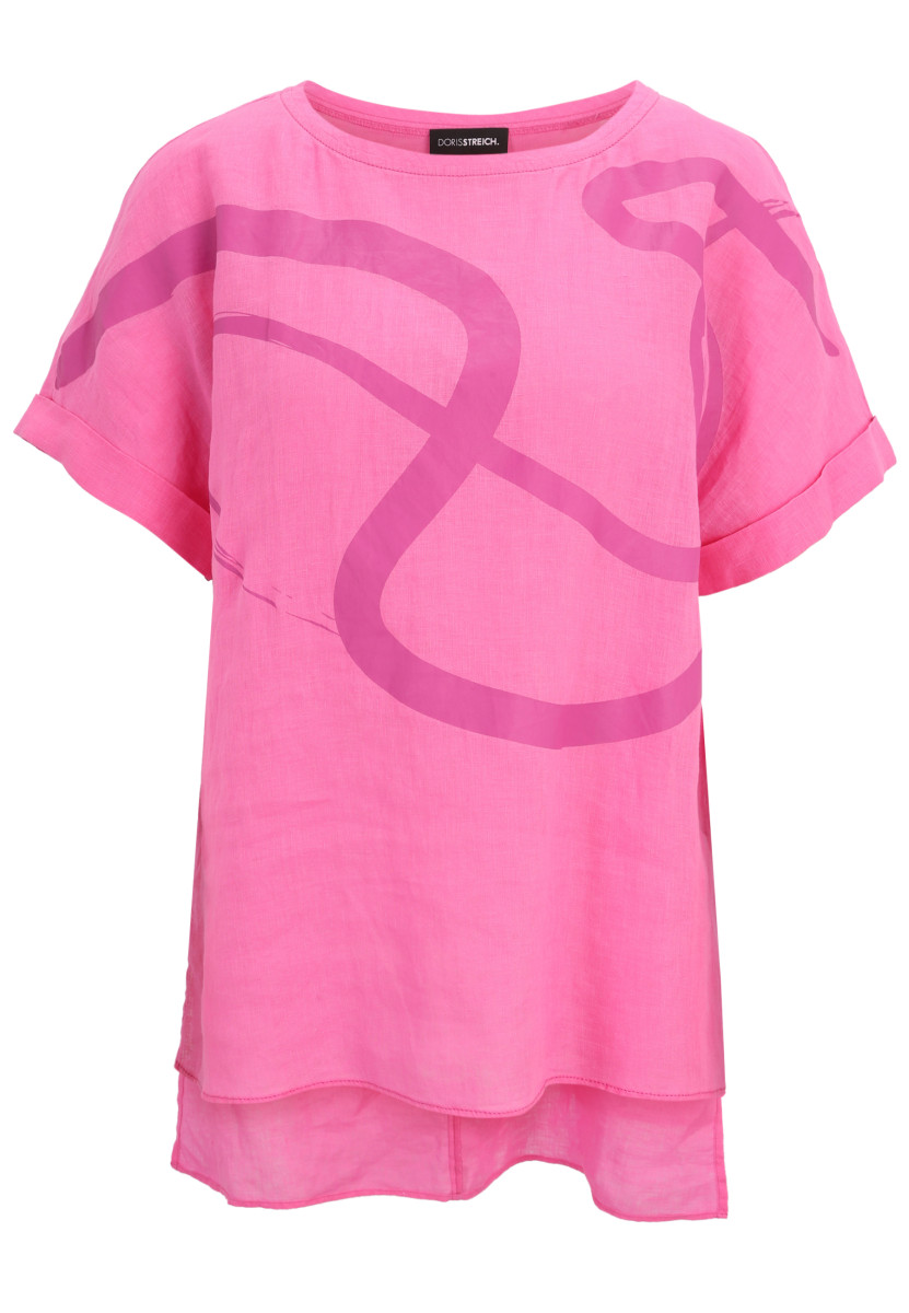 Schlupfbluse rosa
