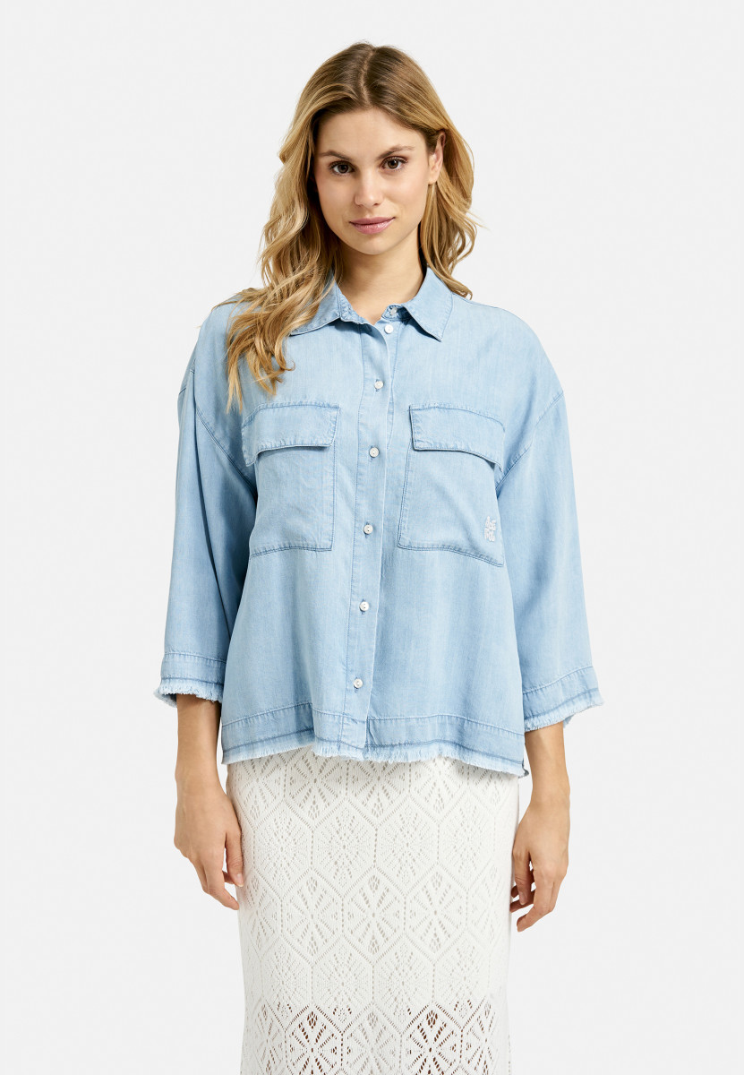 Denim Hemdbluse