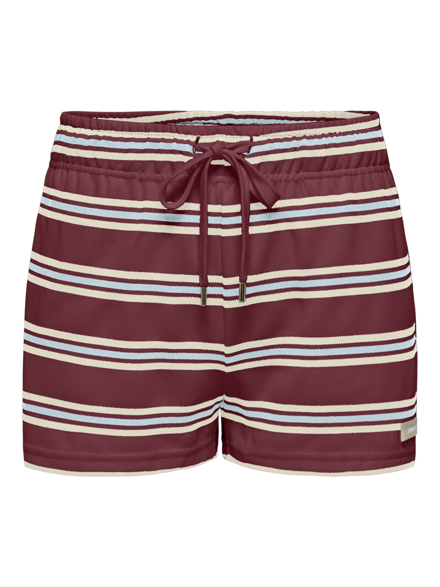 Shorts dunkelrot