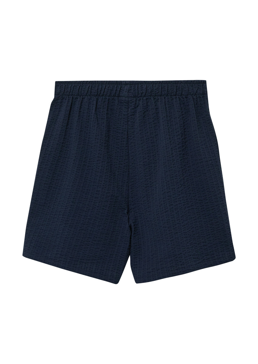 Strukturierte Shorts mit hohem Bund