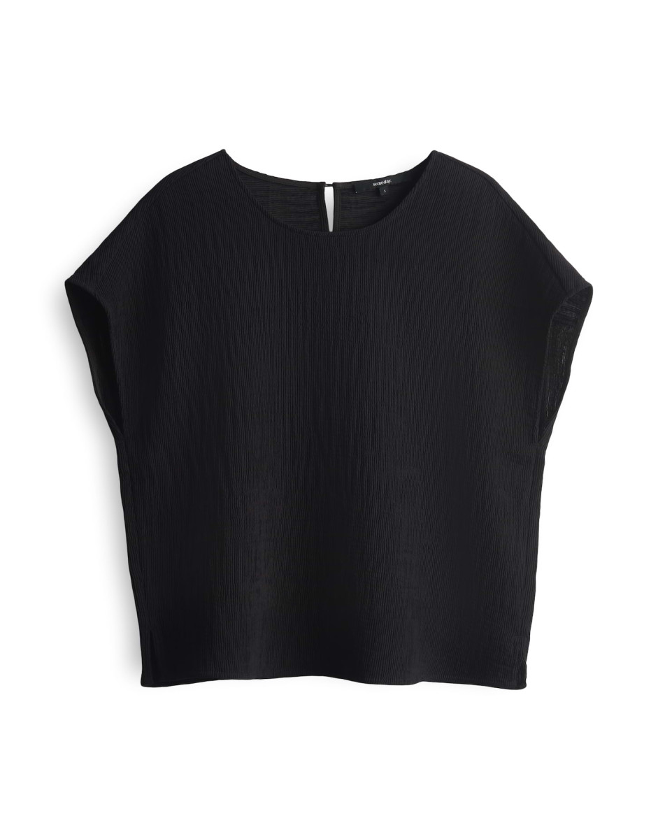 Shirt "Zlamea" schwarz
