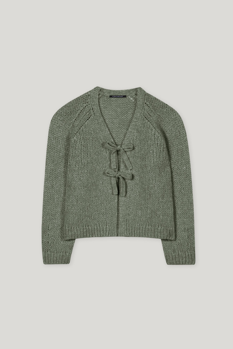 Grob gestrickter Cardigan