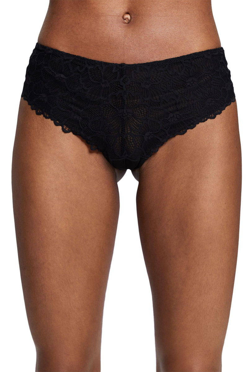 Brazilian-Shorts aus floraler Spitze