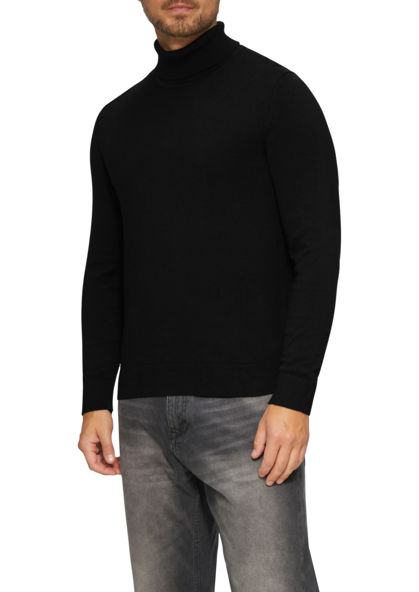 Strickpullover schwarz
