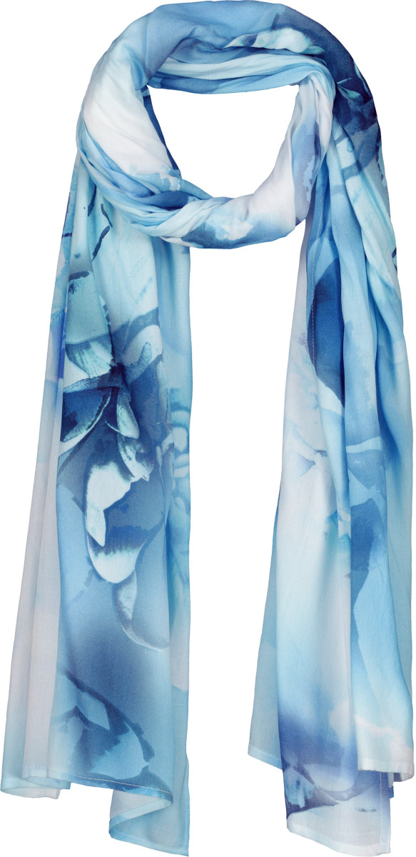 Schal mit Blumenmuster