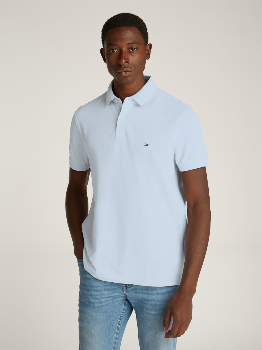 Polo-Shirt hellblau