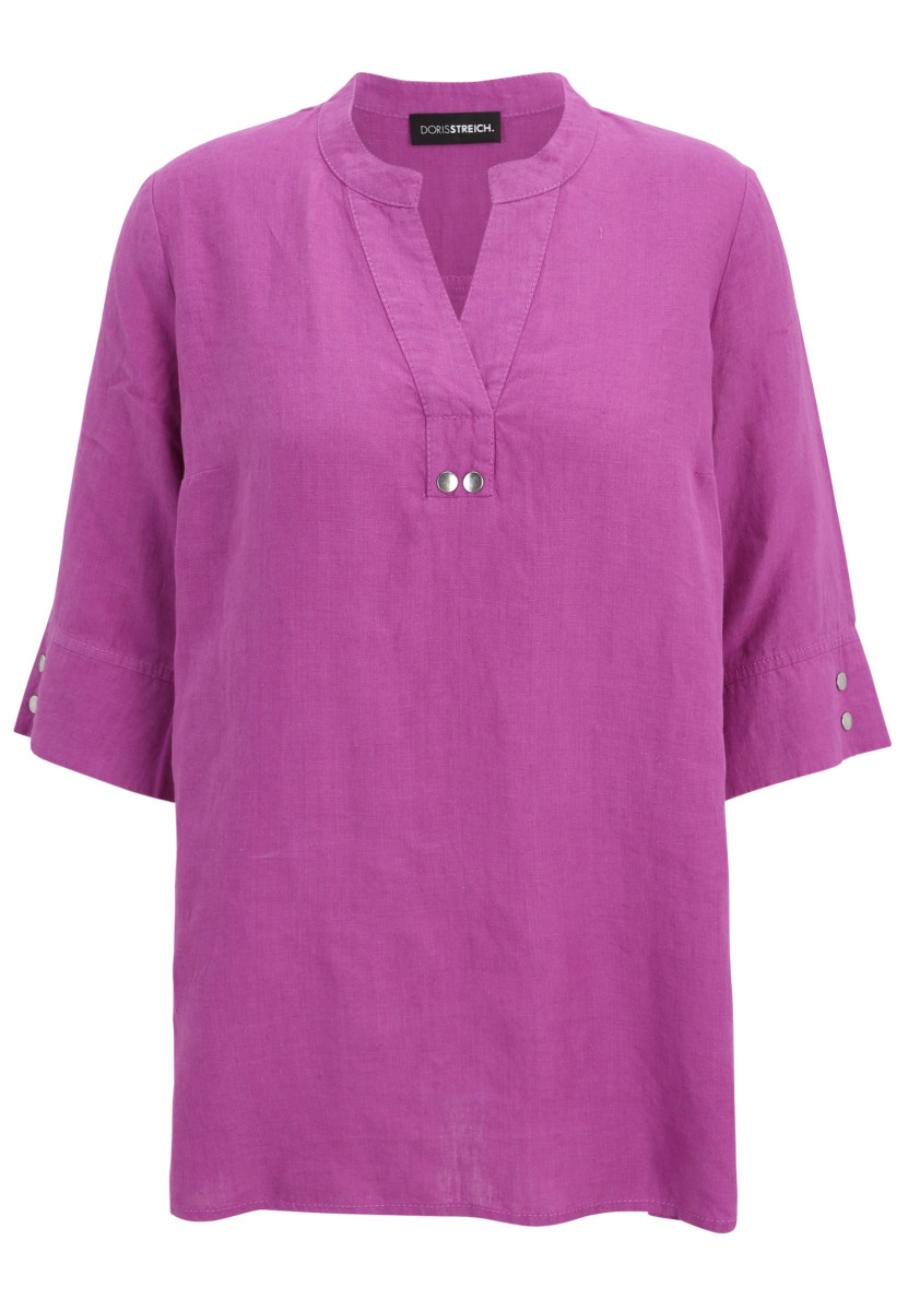 Leinen-Bluse