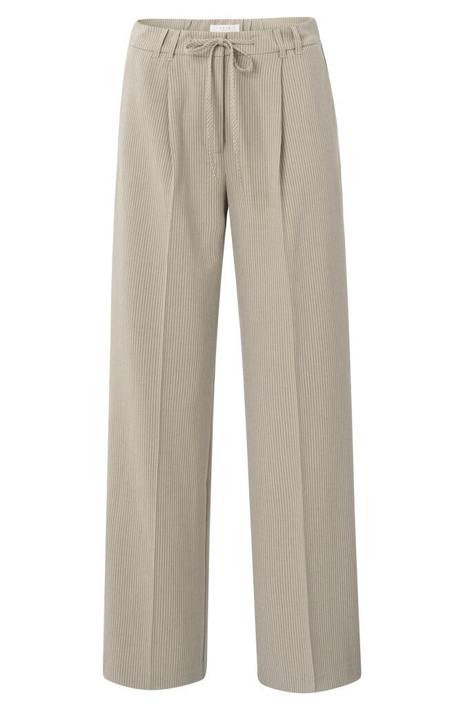Nadelstreifenhose mit weitem Bein