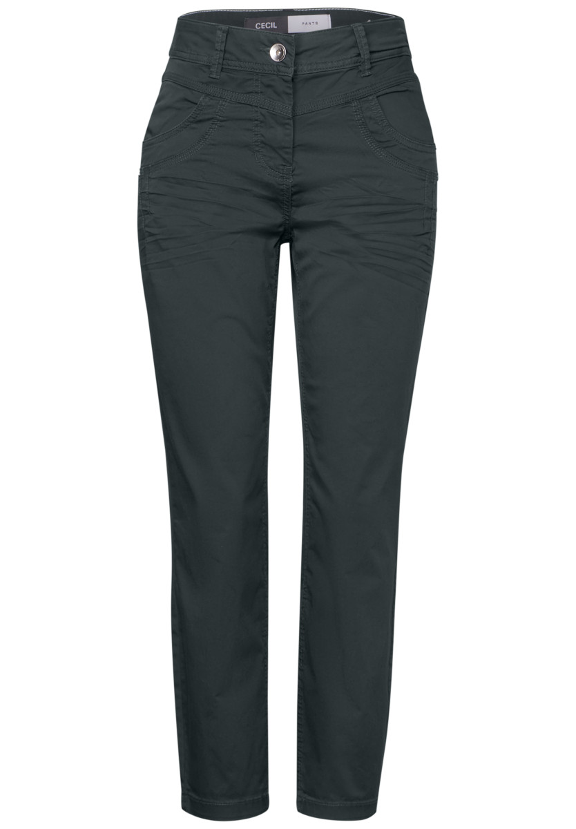 Hose im Casual Fit khaki