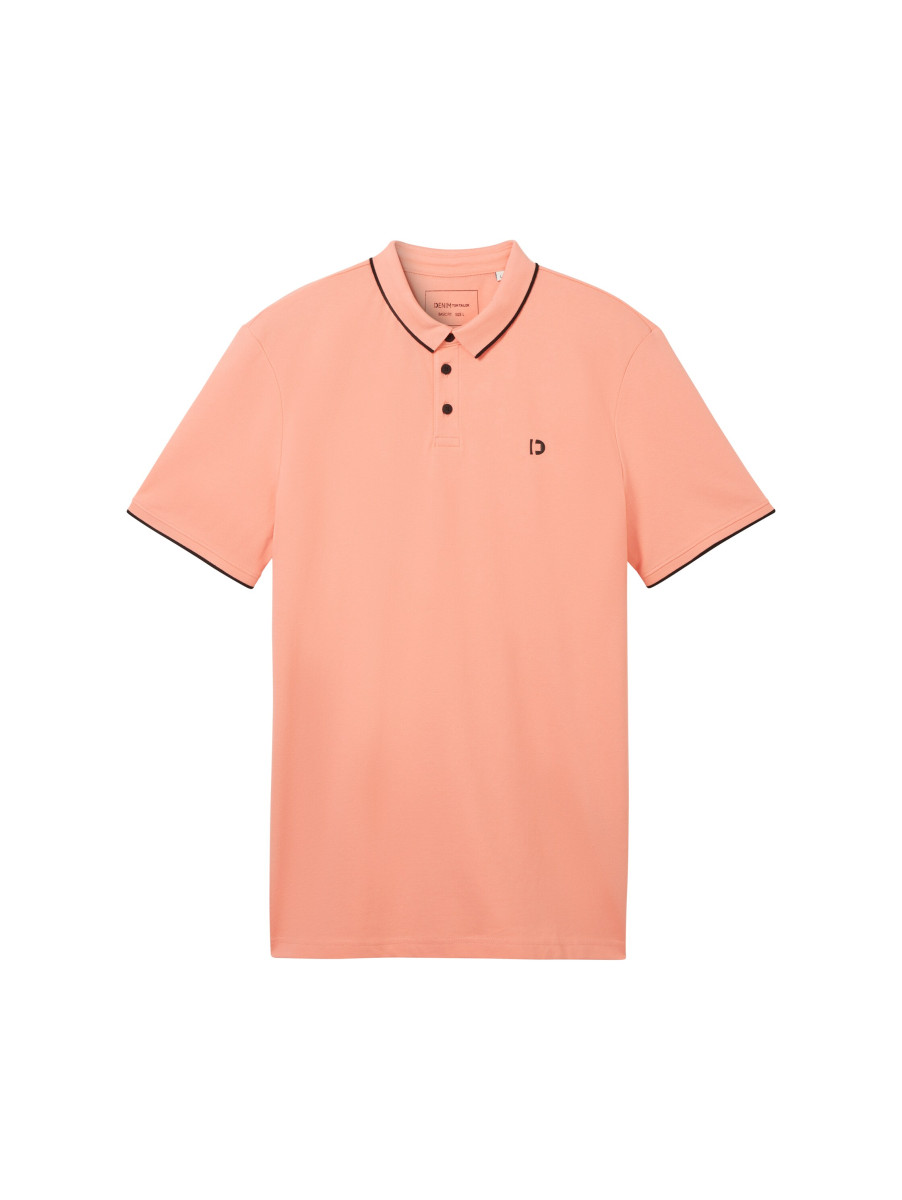 Basic Poloshirt orange