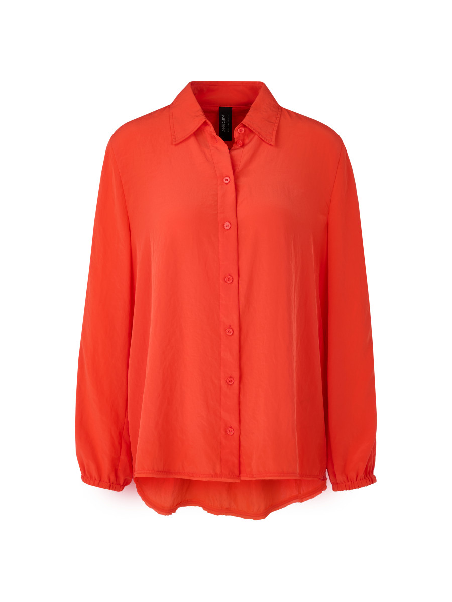 Leichte Hemdbluse rot
