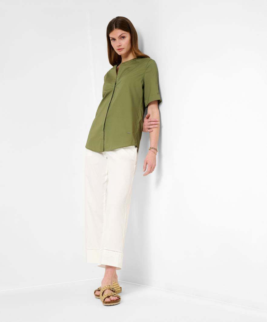 Bluse aus reiner Baumwolle
