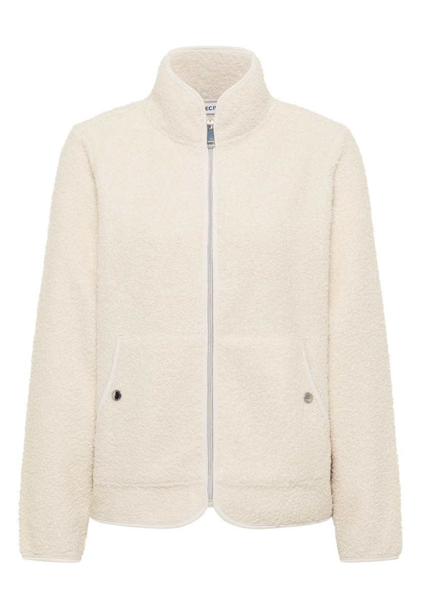 Softe Jacke mit Zipper