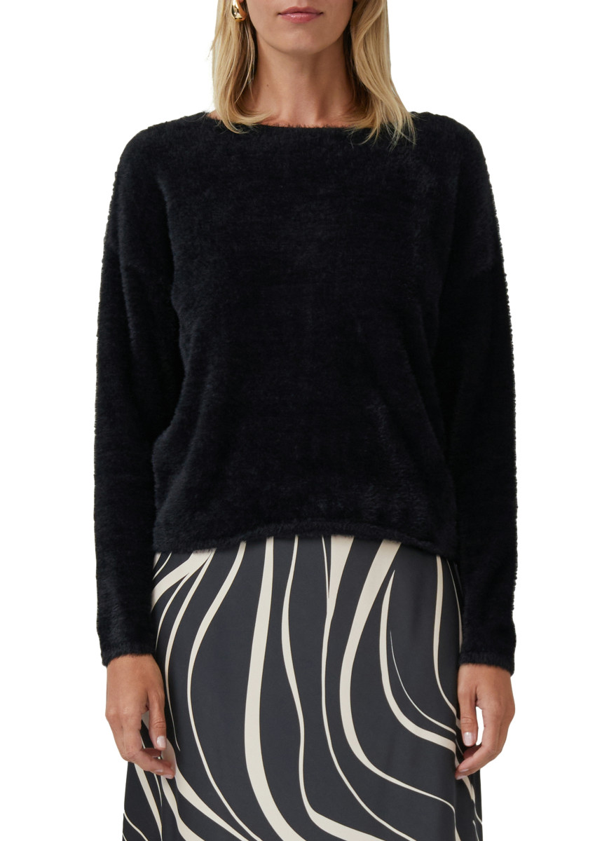 Strickpullover schwarz