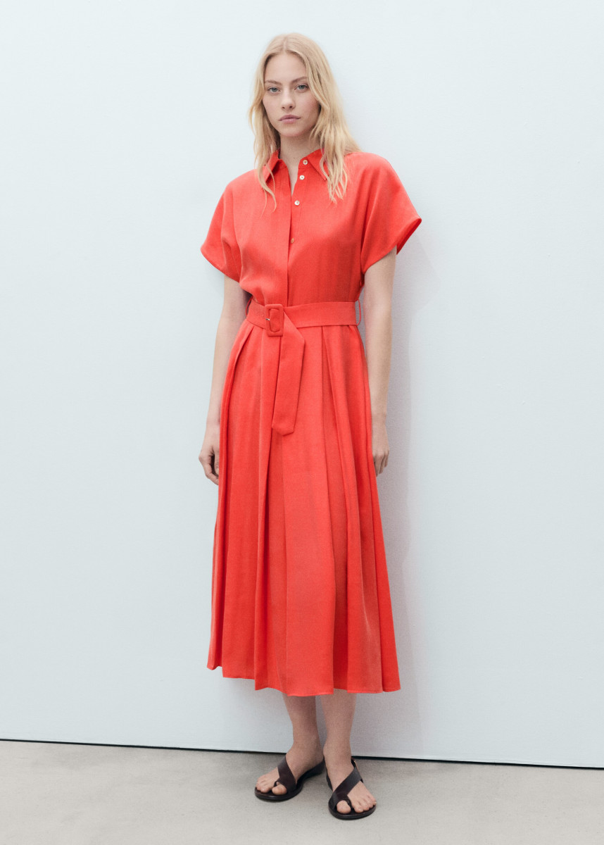 Kleid "Macarela" orange