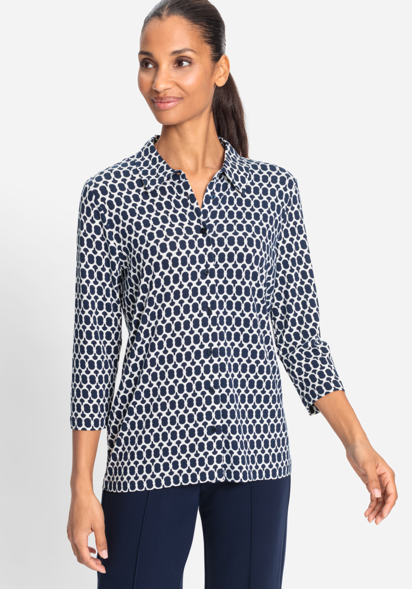 Jersey Bluse