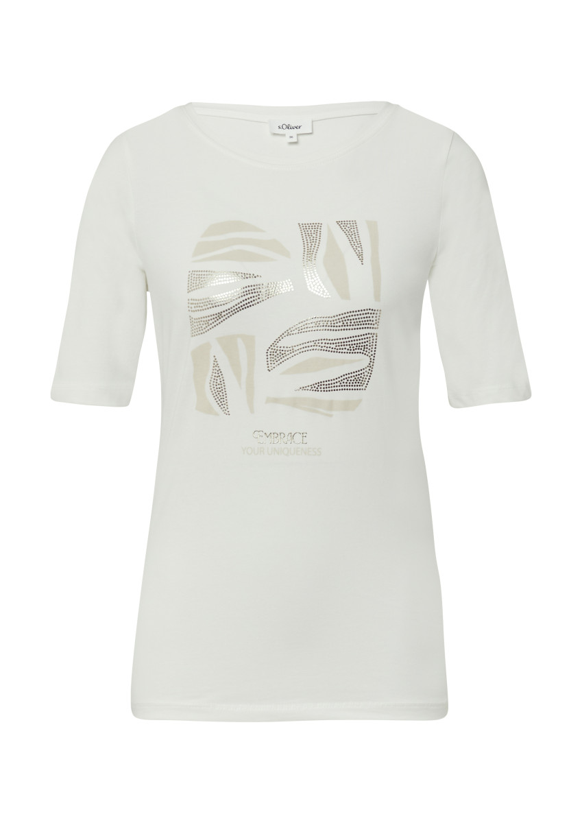 T-Shirt mit Frontprint