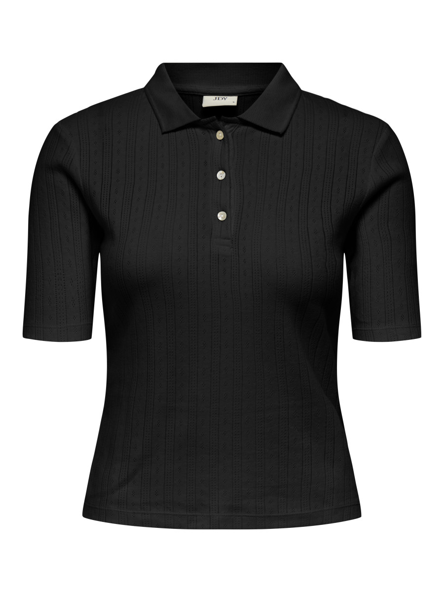 Poloshirt schwarz