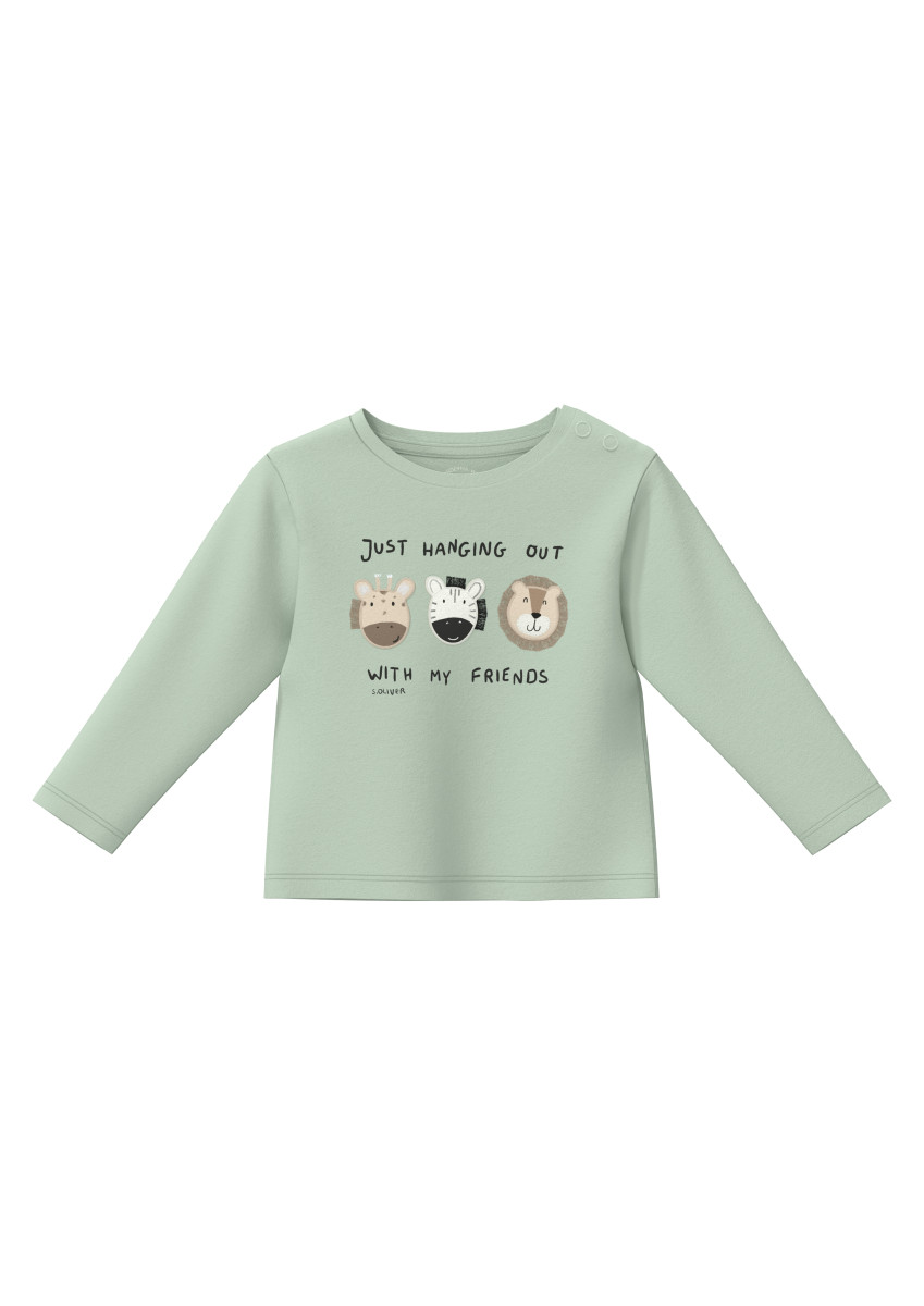 Longsleeve aus Baumwolle