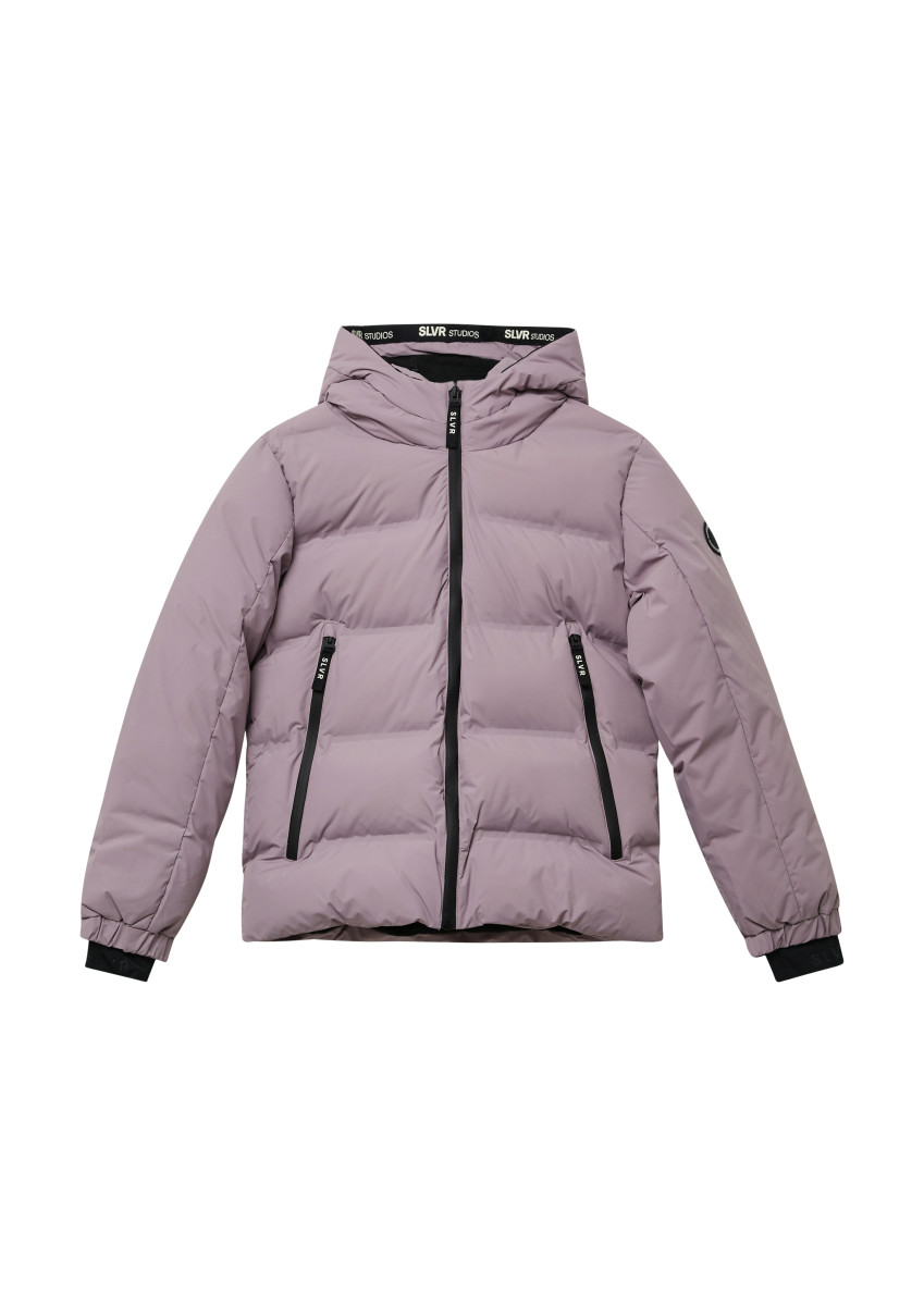Winterjacke mit sportiven Details