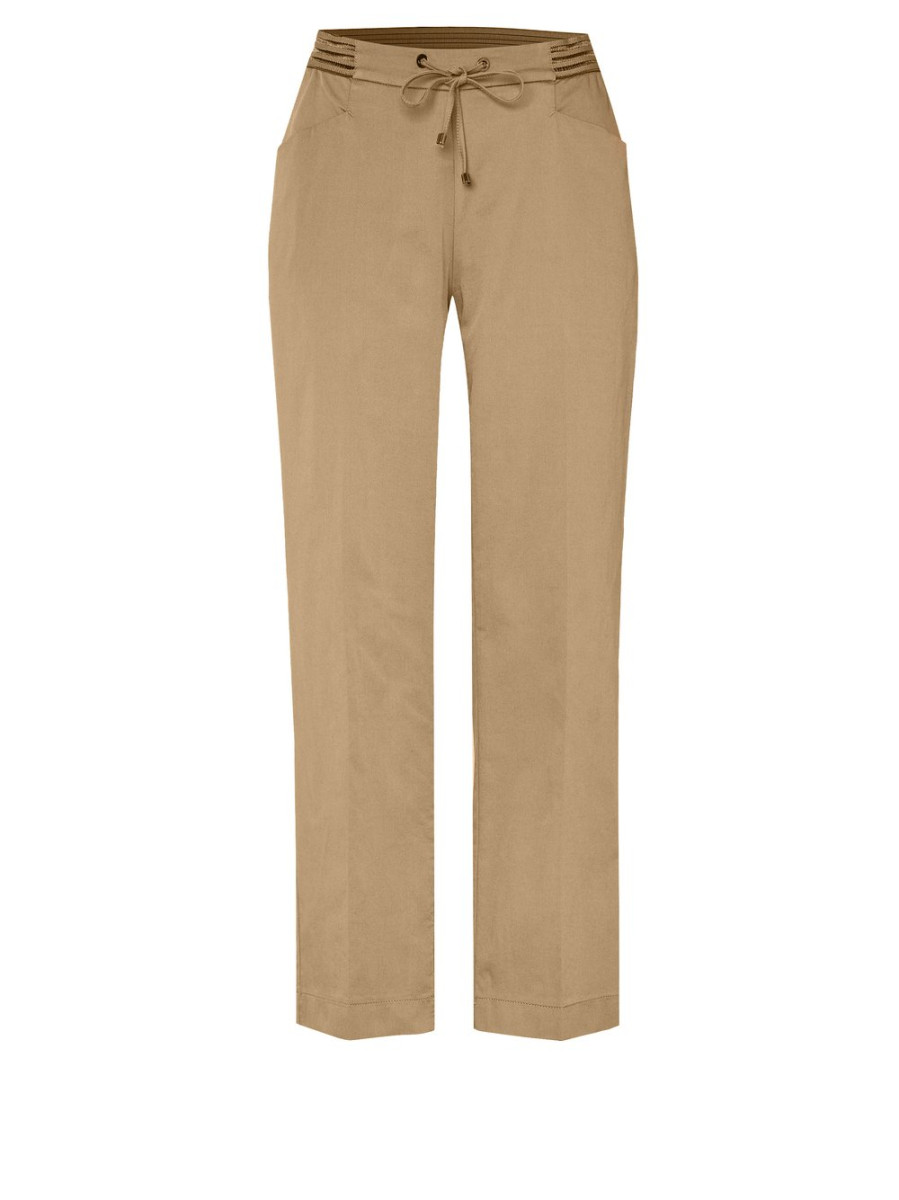 Hose "Sue Wide" beige