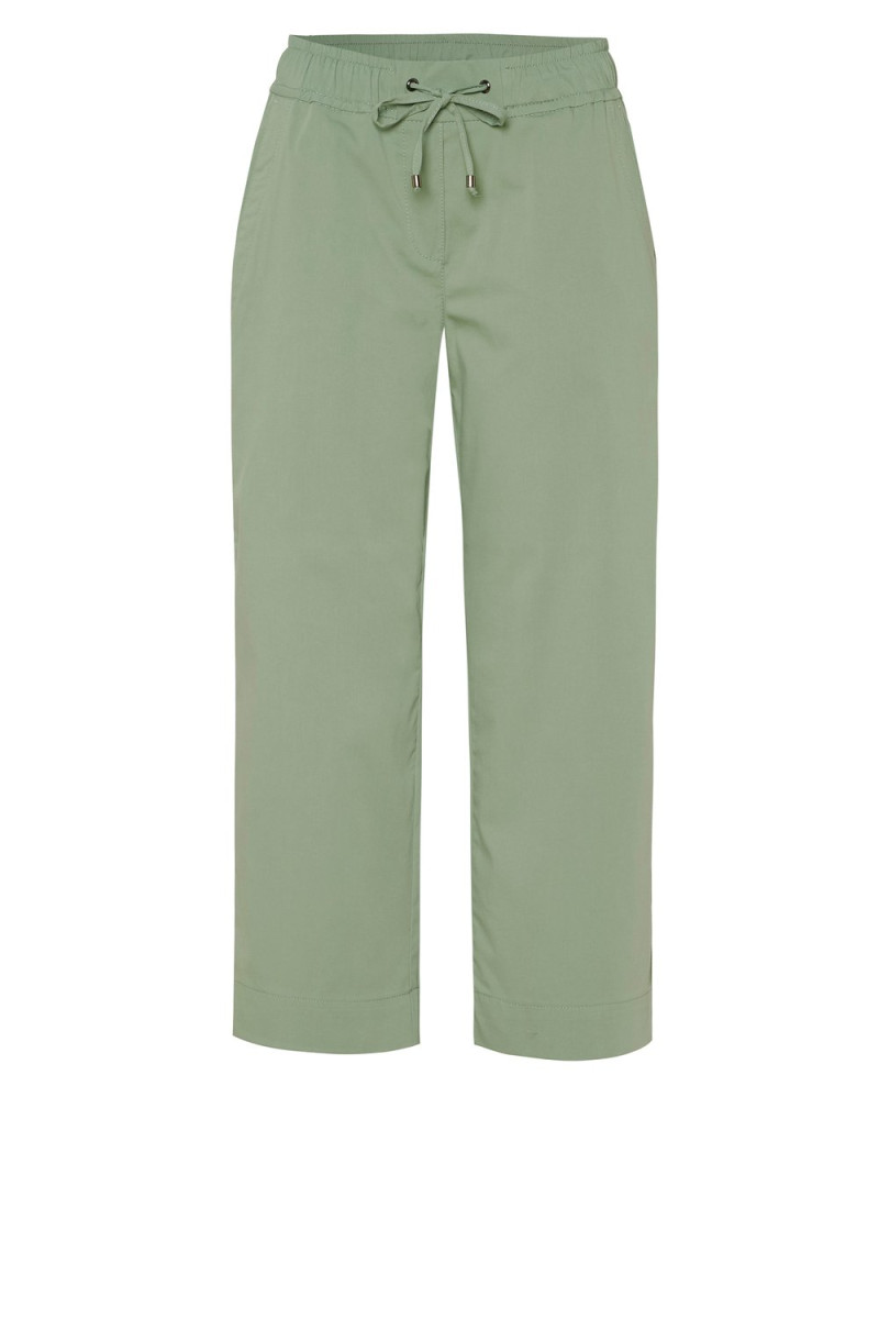 Wide-Leg-Hose "Pia" hellgrün