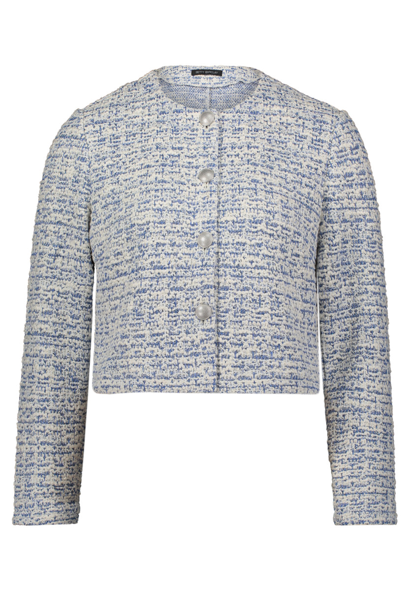 Blazer-Jacke blau