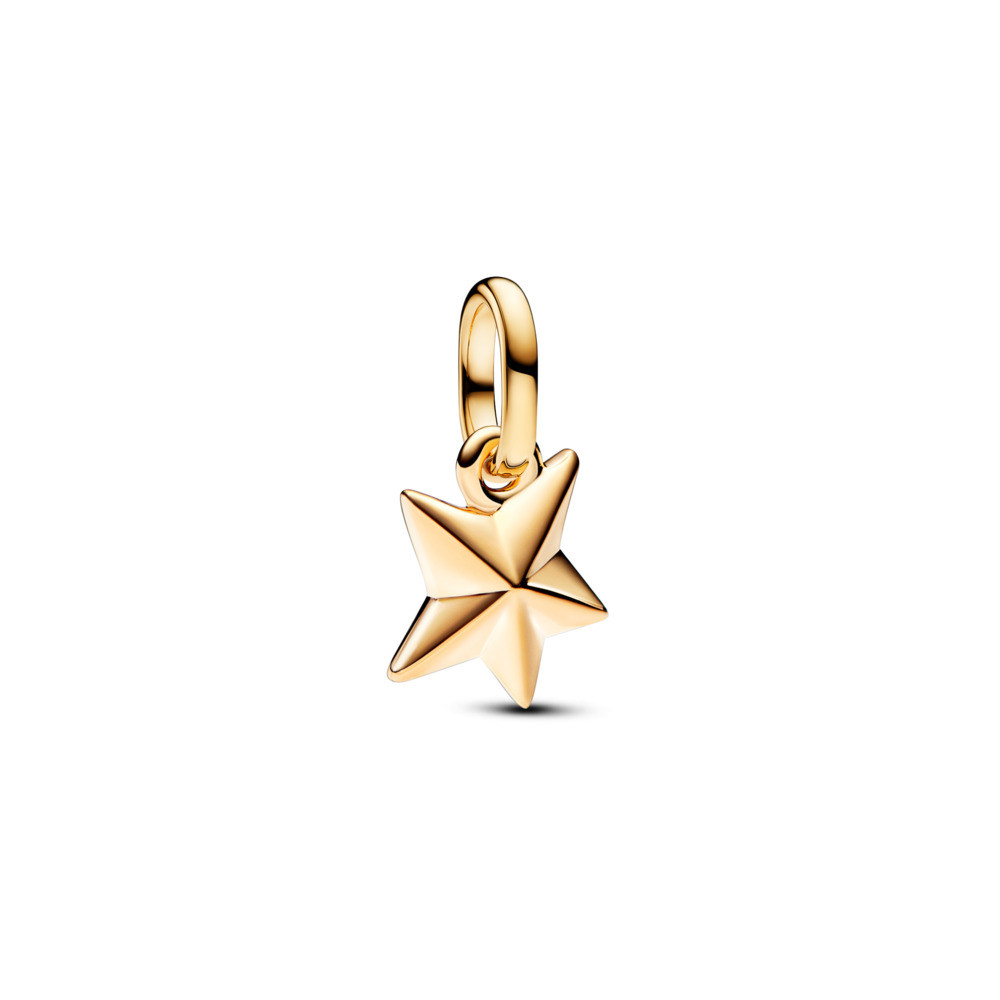 Facettierter Mini-Charm-Anhänger