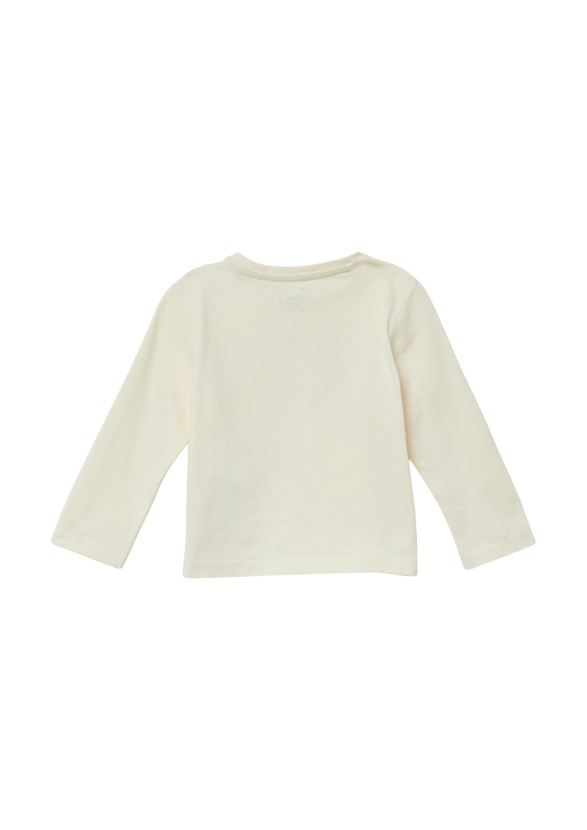 Longsleeve mit glitzerndem Frontprint