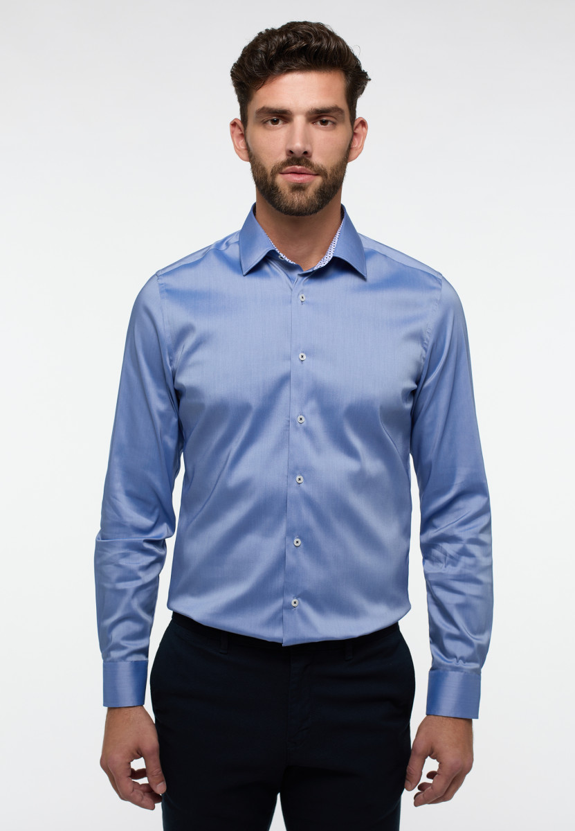 Langarm-Hemd "Slim Fit"