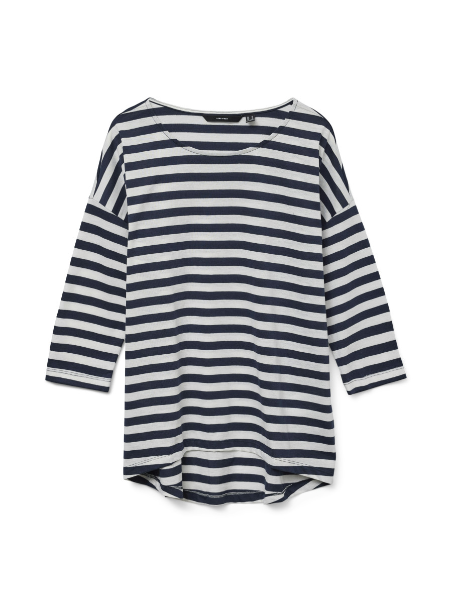 3/4-Arm Shirt dunkelblau