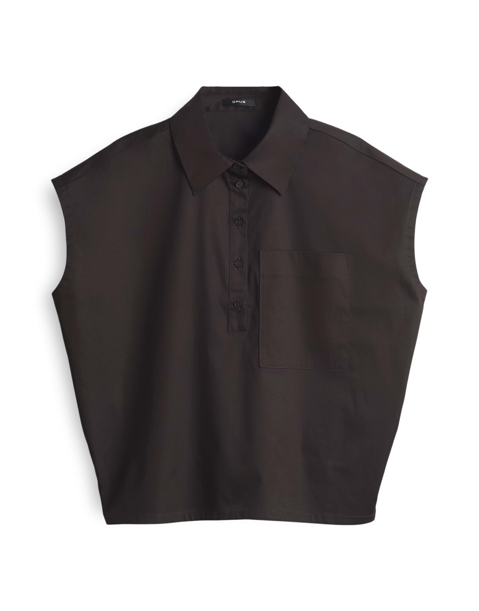 Bluse "Fajora" dunkelblau
