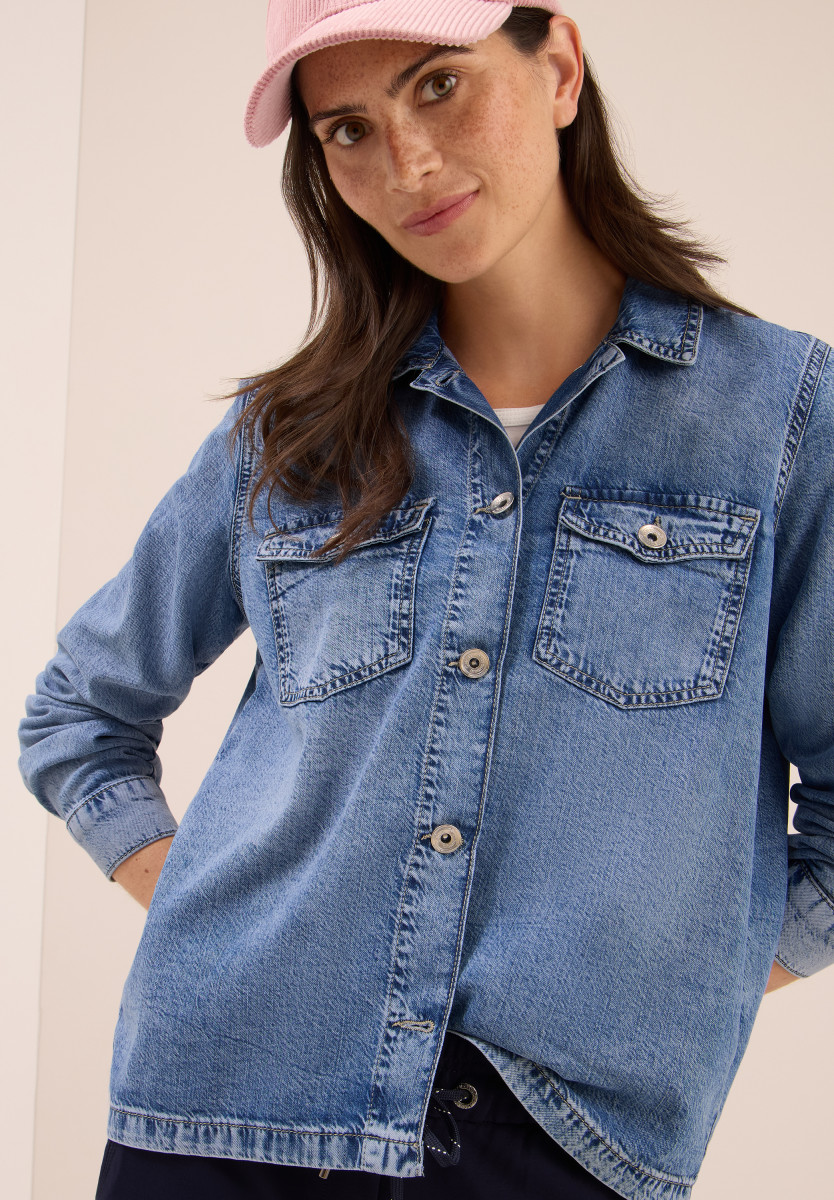Jeans-Hemd