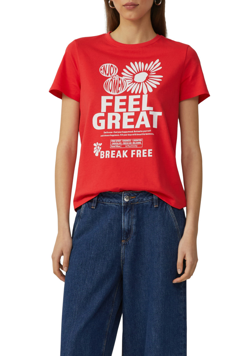 T-Shirt mit Frontprint