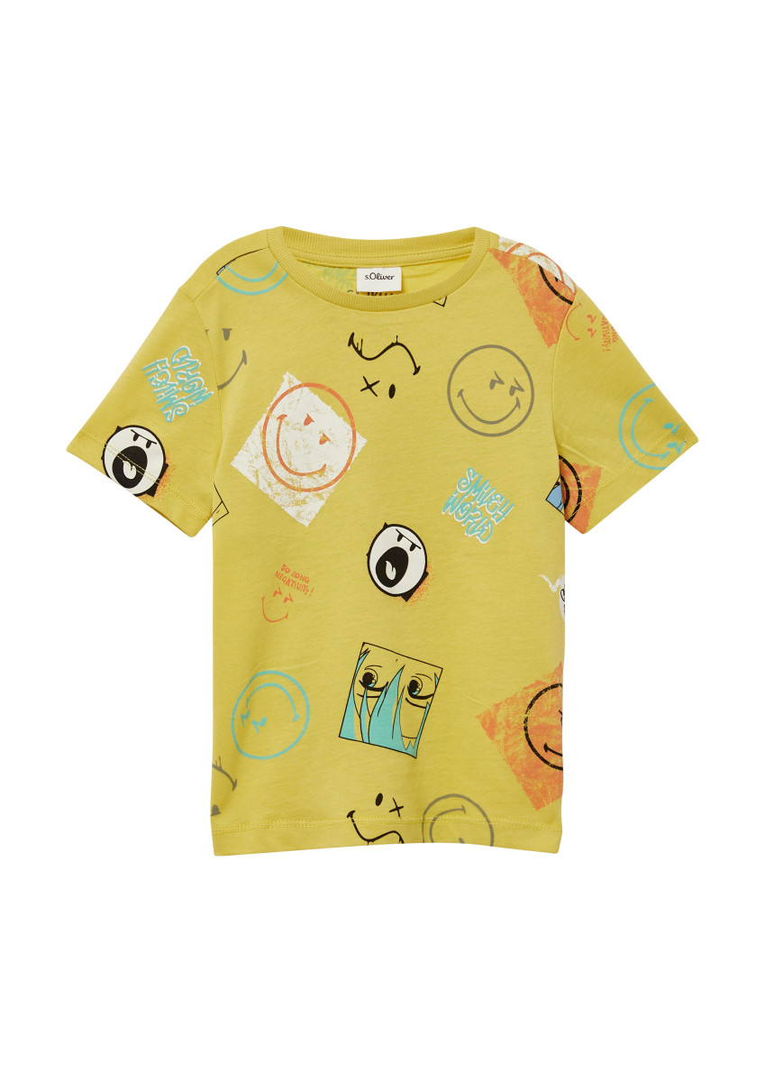 T-Shirt mit Smiley®-Print